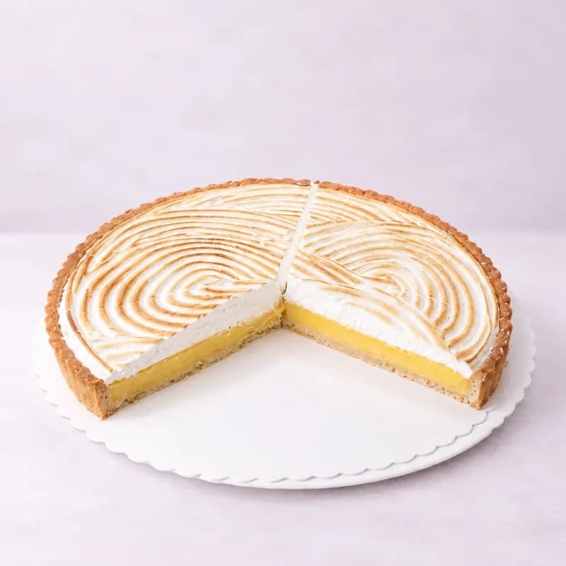 Johannisbeer-Baiser-Tarte